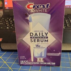 Crest 3D White Daily Whitening Serum - Purple Packaging New